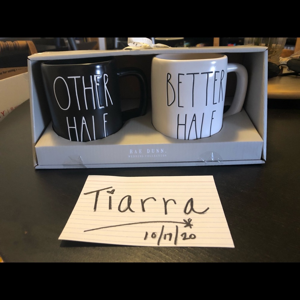 Rae Dunn Mug Set